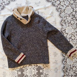 Men's Hudson North Shawl Collar Knit Sweater